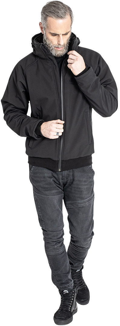 John Doe Softshell 2in1 Motorfiets textiel jas M Figuur 13