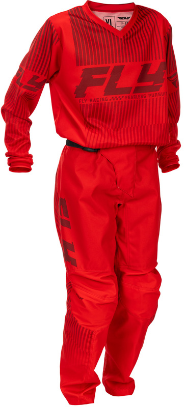 FLY Racing F-16 Youth Byxor - Röd Figur 6