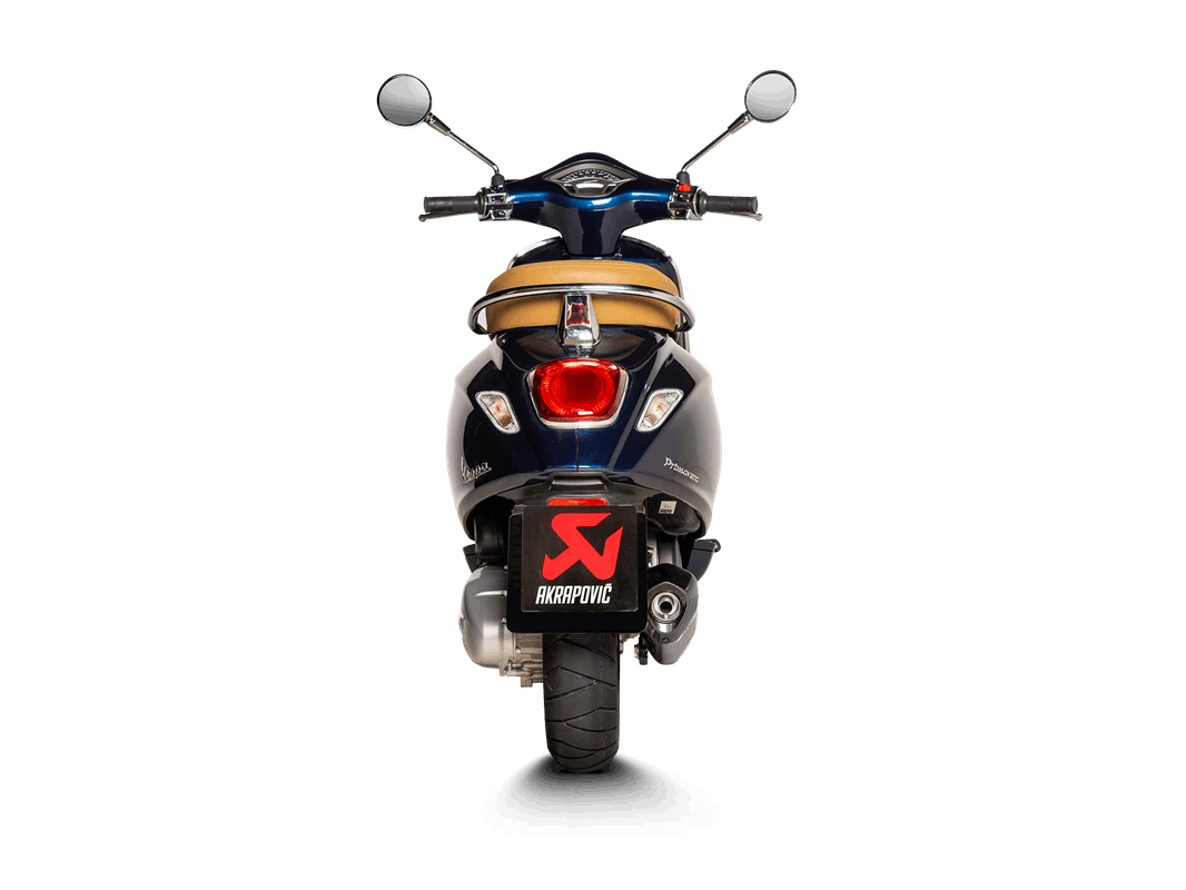 Akrapovic Slip-On Line Bakre ljuddämpare i titan Figur 4