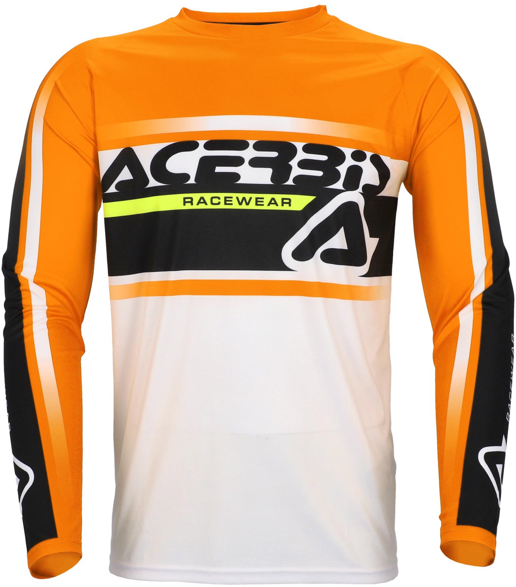 Acerbis MX Linear Lugo Motorcross Jersey oranje/wit 3XL Figuur 3
