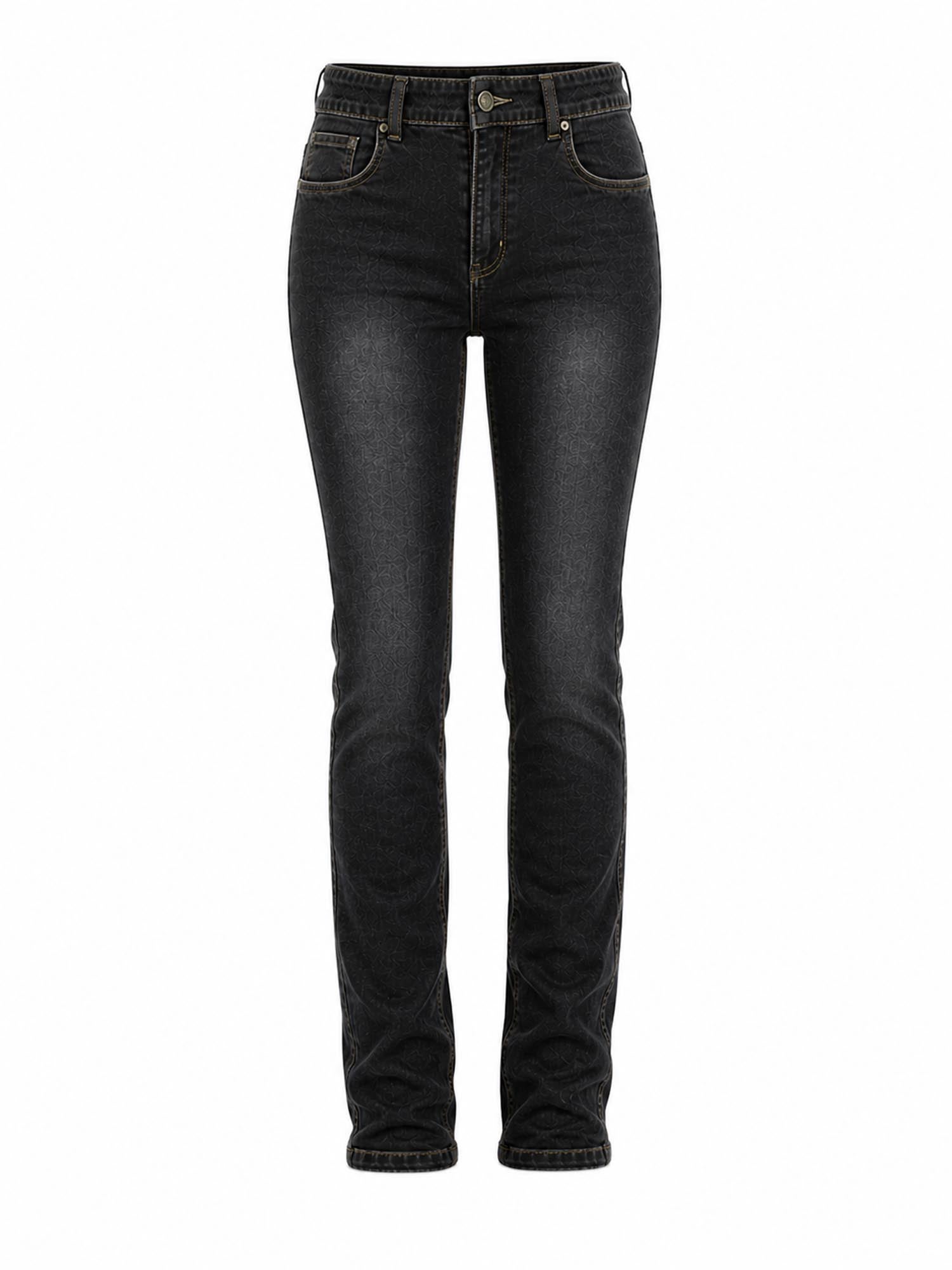 Bores Live Premium Plus Damer motorcykeljeans Sort 36/32 Figur 1