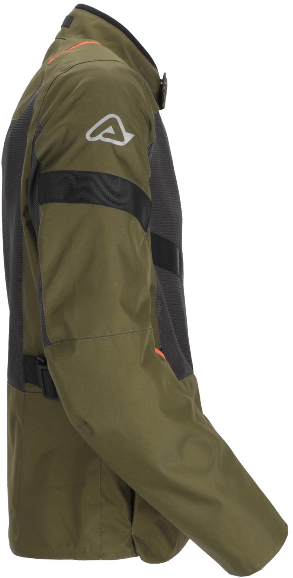 Acerbis Ramsey Vented Long Veste textile moto Vert/Orange L Figure 4