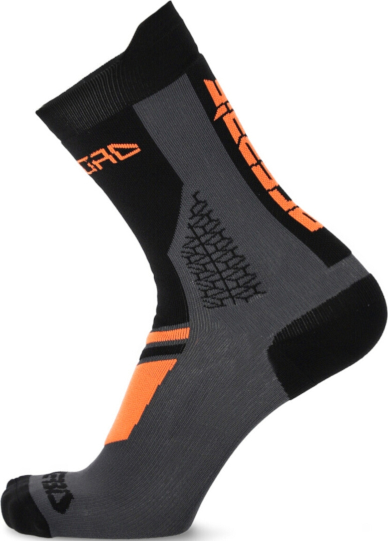 Acerbis MTB Track Șosete de ciclism Negru/Portocaliu S/M Figura 2
