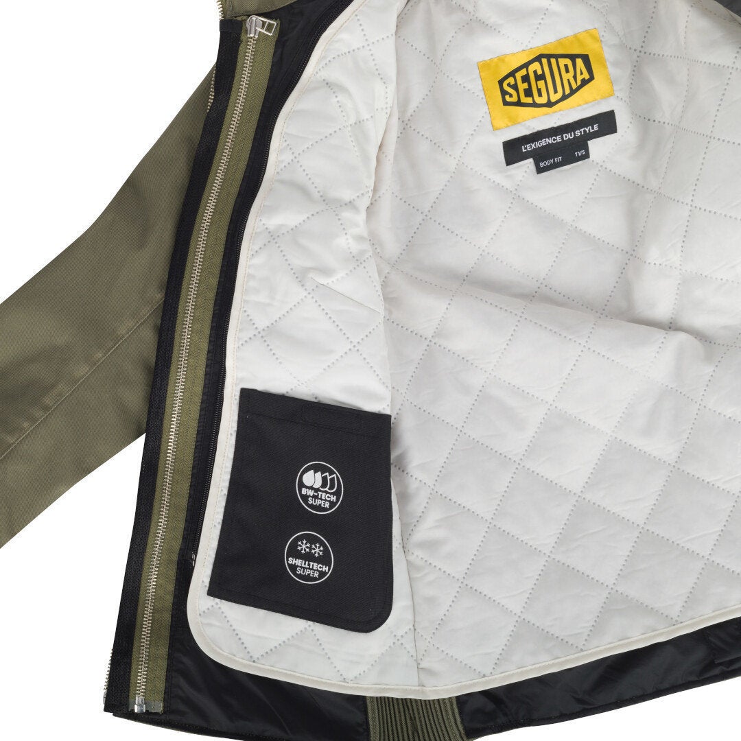 Segura Bahia Damen Motorrad Textiljacke khaki 48 Abbildung 11