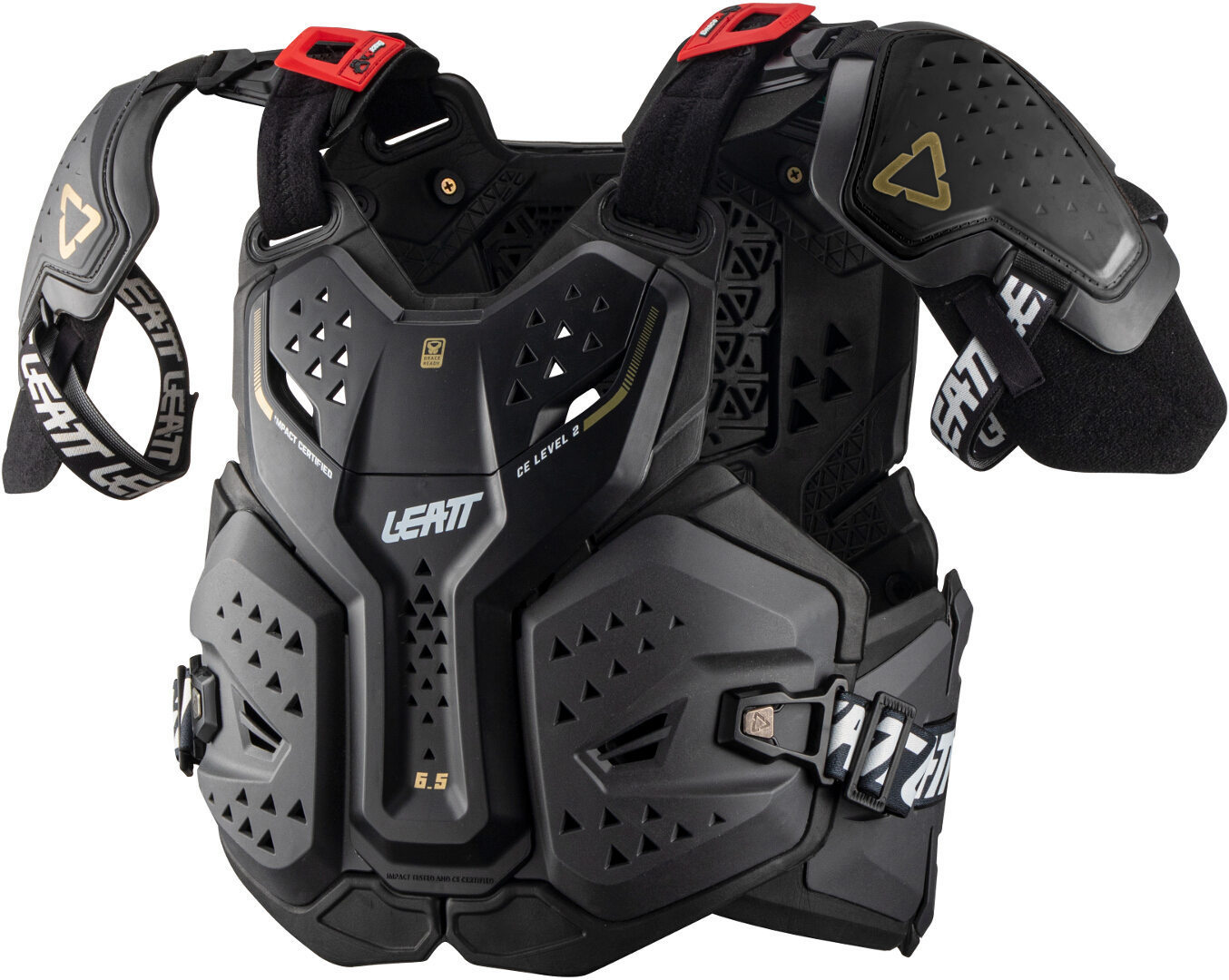 Leatt 6.5 Pro Protector de pecho negro XXL Figura 1