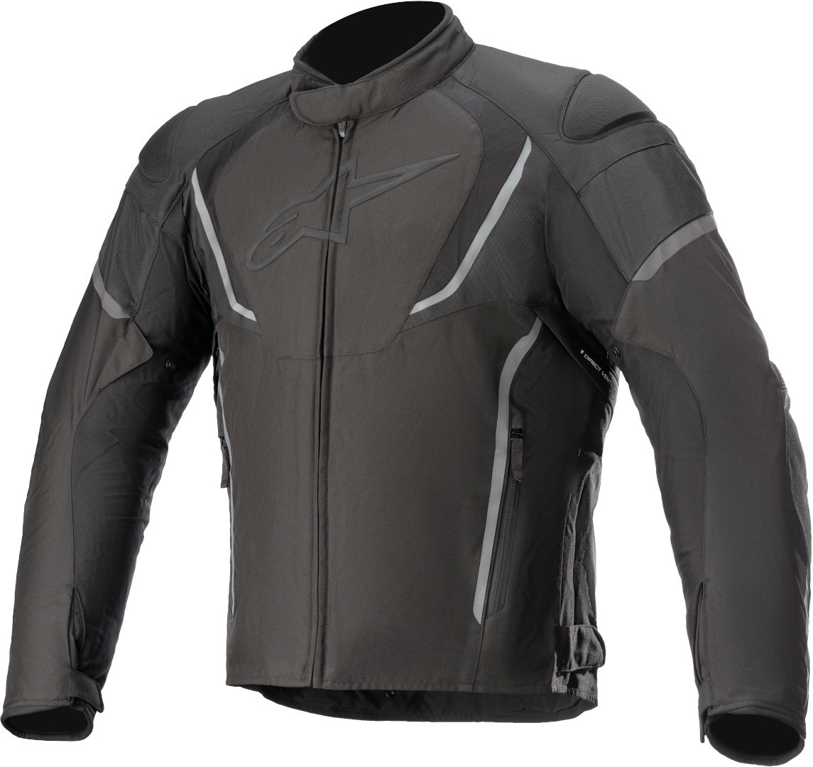Alpinestars T-Jaws V3 Nepropustná textilní bunda Černý/černý L Obrázek 1