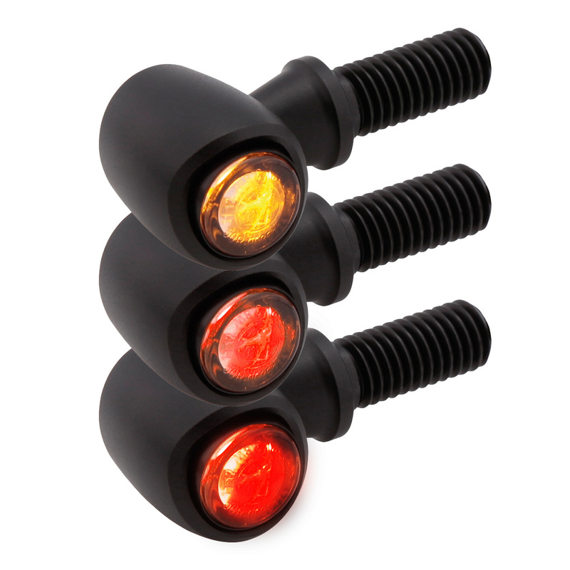 HIGHSIDER pro Nova LED Bakljus/Blinkers 3i-1, E-godkänd (Par) Figur 2