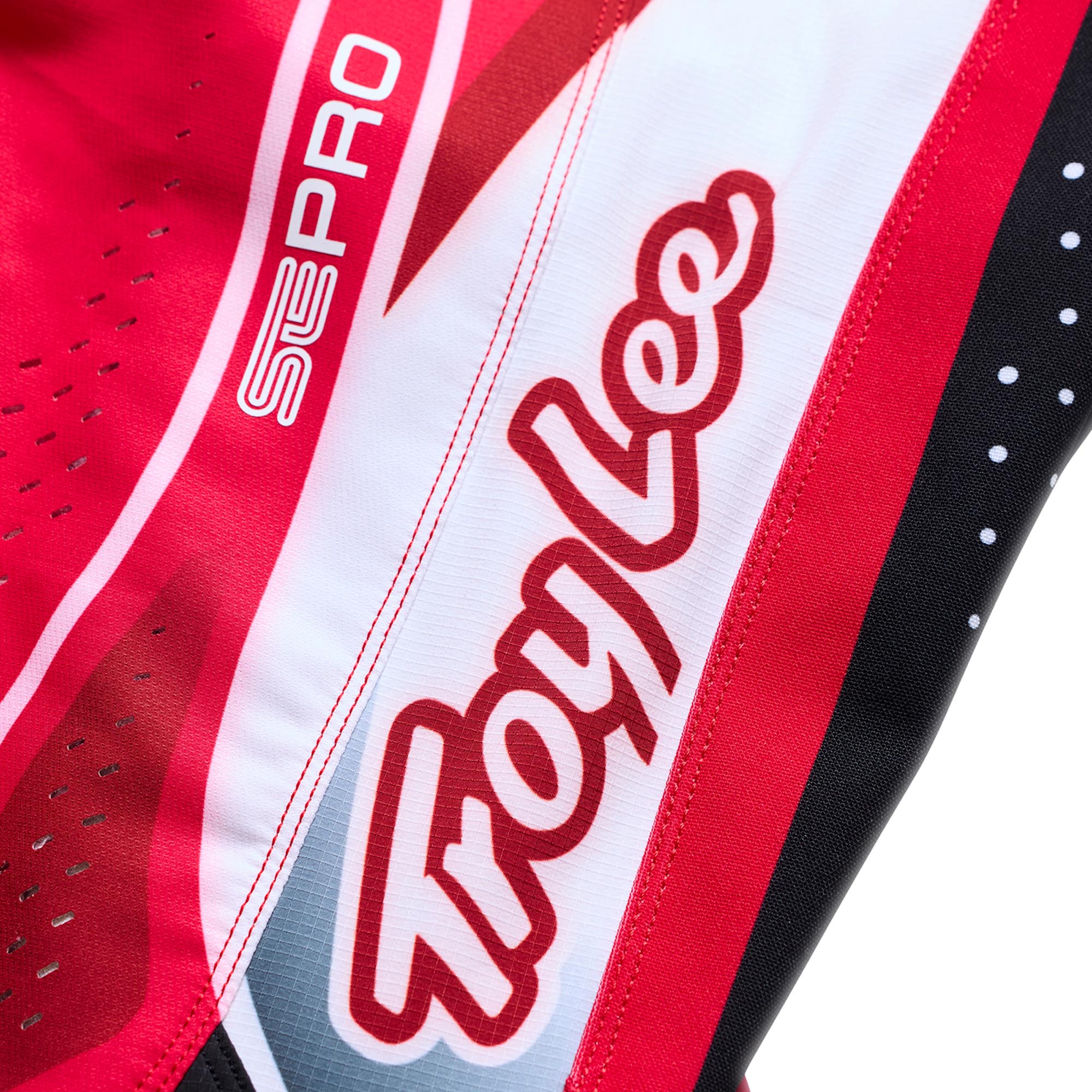 Troy Lee Designs SE Pro Salvo Jugend Motocross Hose rot/weiß 28 Abbildung 6