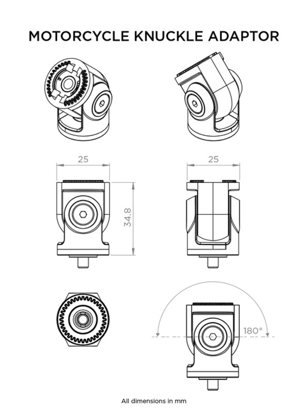Quad Lock Ledad adapter Figur 3