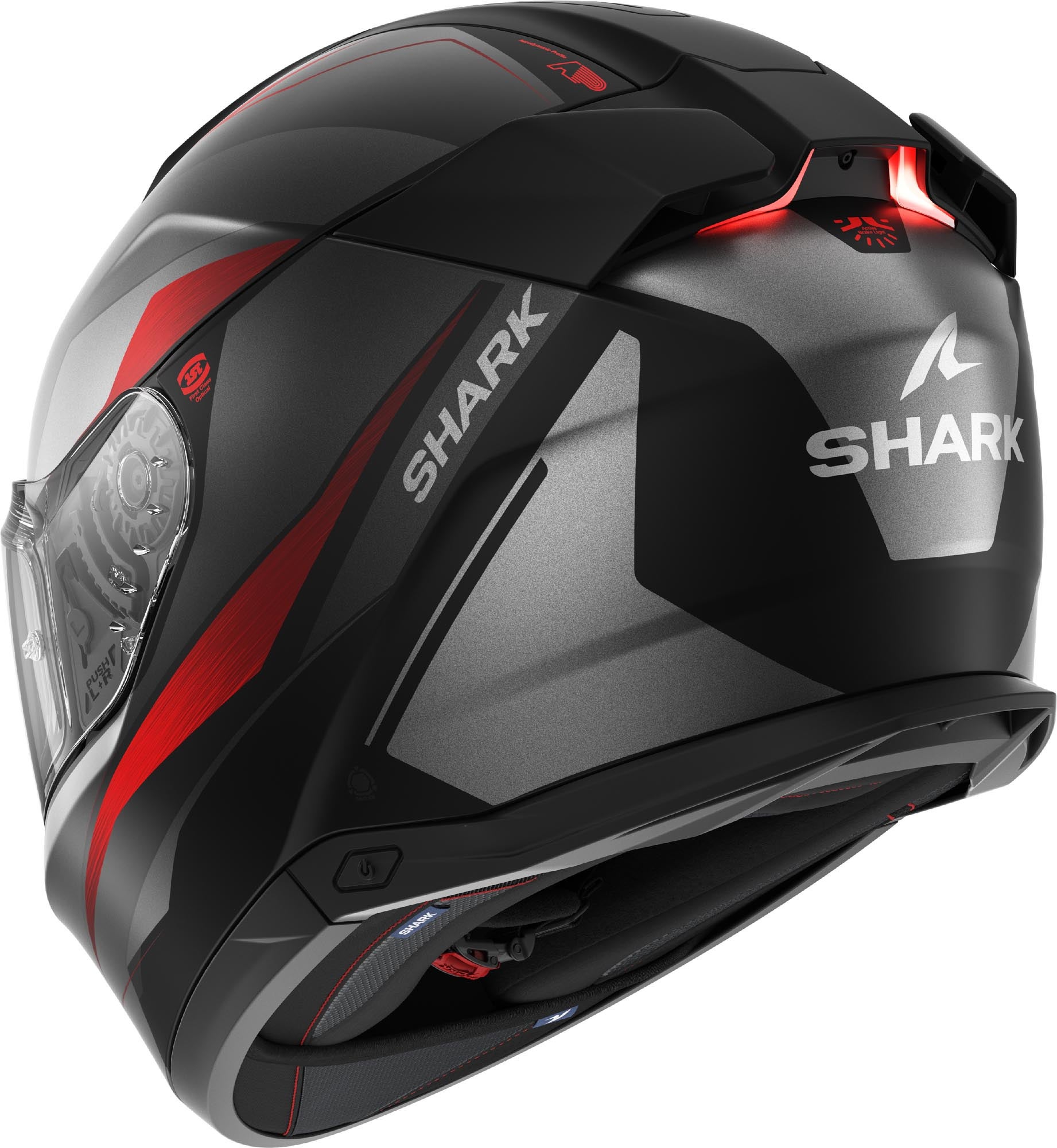 Shark Skwal i3 Mekarium Casque anthracite mat/noir/rouge XL (61/62) Figure 2