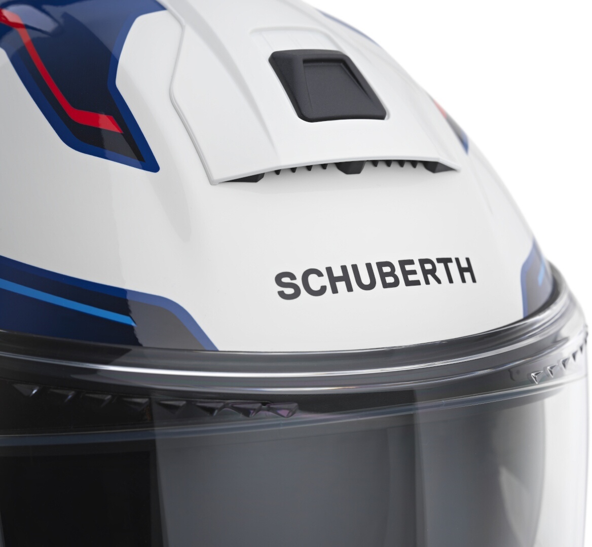 Schuberth C5 Omega Opklapbare helm wit/rood/blauw Verlies (59) Figuur 2