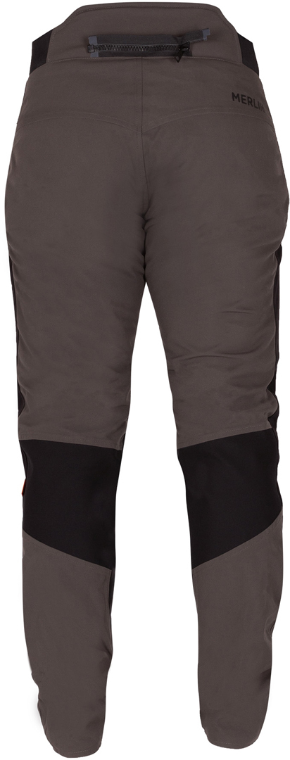 Merlin Borderlands D3O In Boot Motorrad Textilhose grau L Abbildung 3