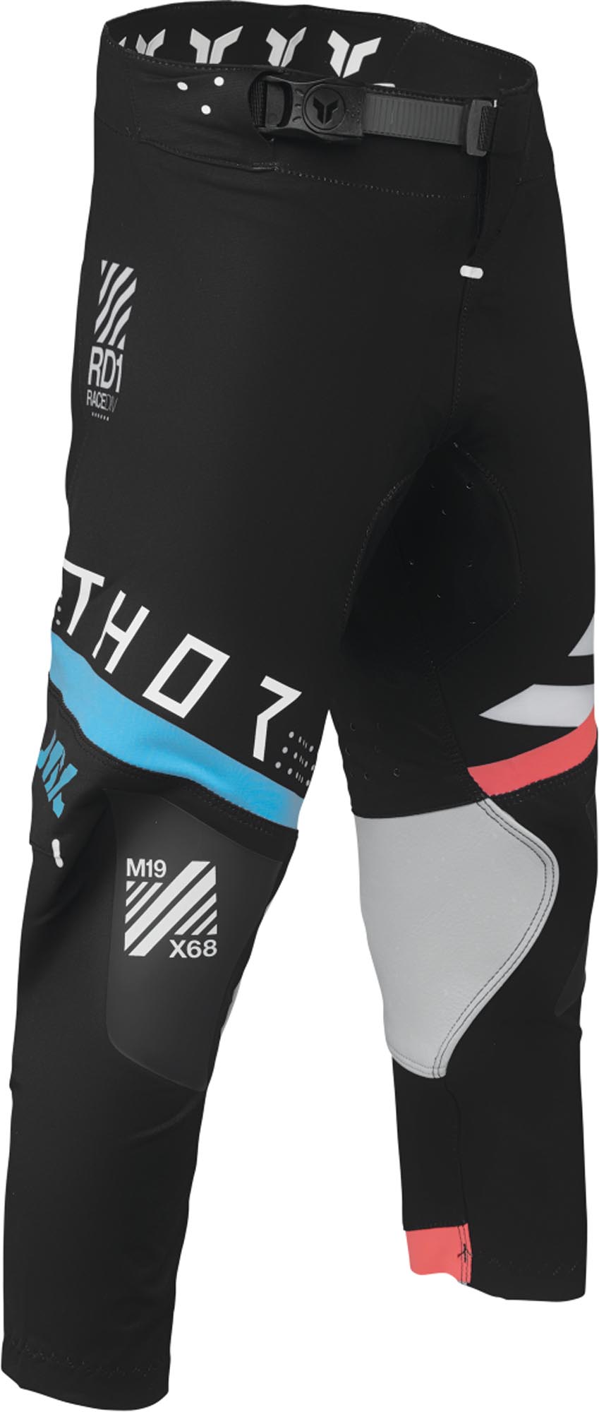 Thor Sportmode Synth Unge Motocross Bukser Sort 26 Figur 1