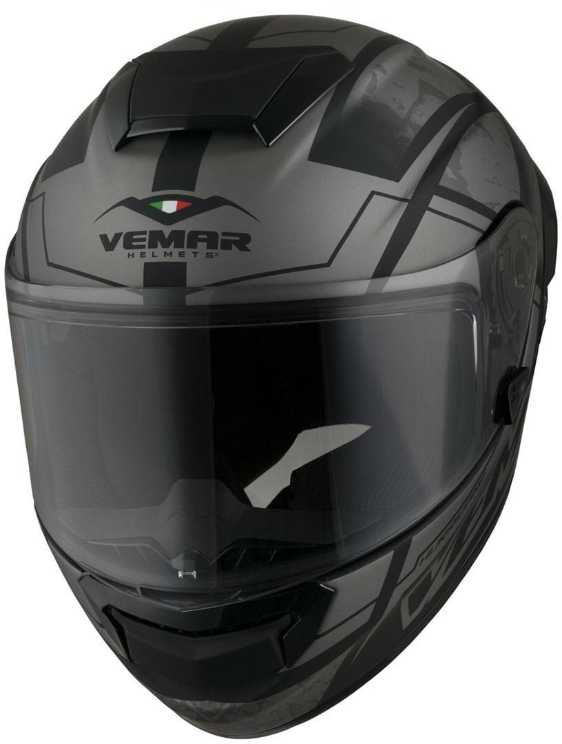 Vemar Hurricane Claw Casco negro/gris M (57/58) Figura 1