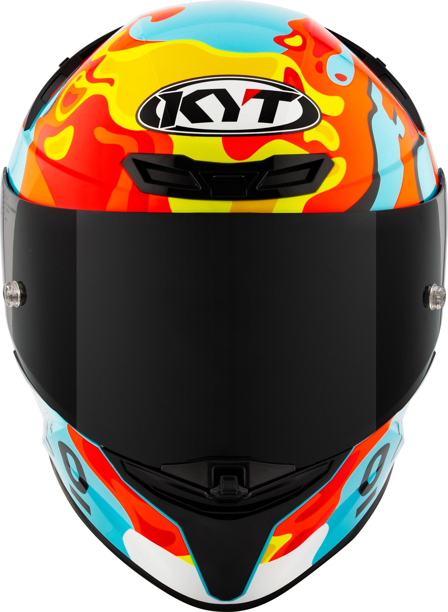 KYT TT-Revo Leopard Replica Aragon Casque M (57/58) Figure 8