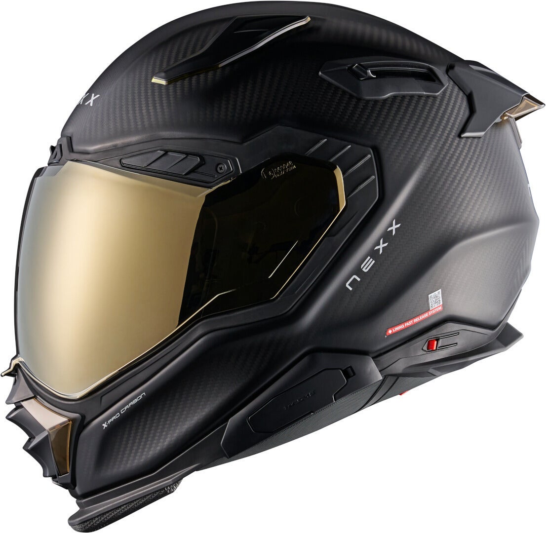 Nexx X.WST 3 Zero Pro Carbon Casco Carbonio/oro opaco XXXL (65/66) Figura 1