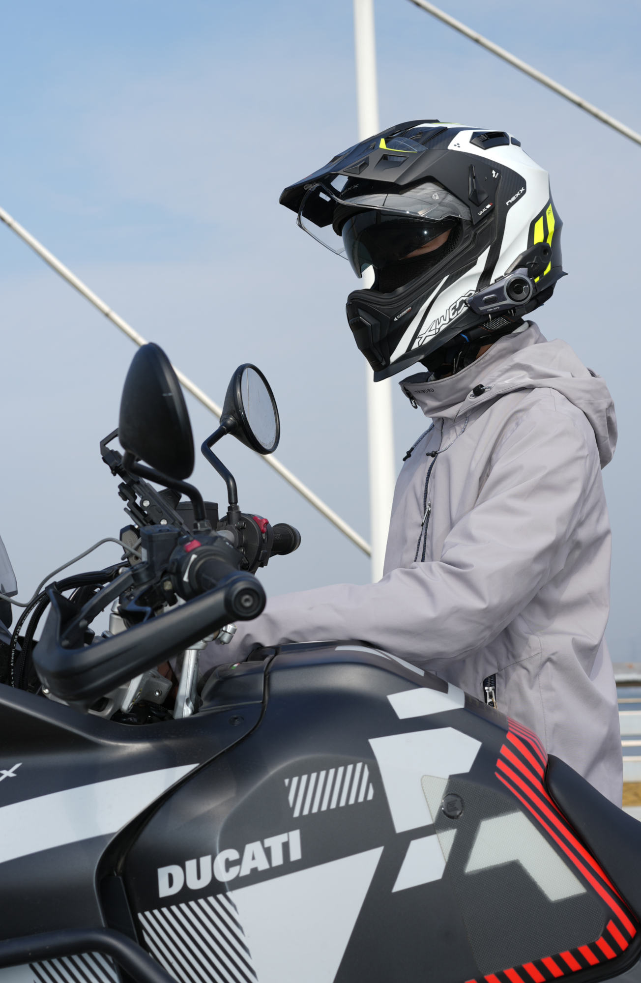 ASMAX D9 FC-Moto Edition Sistem de comunicații Bluetooth cu un singur set Figura 4