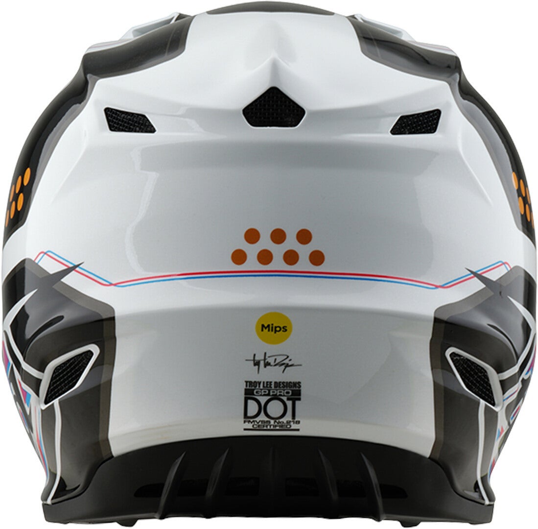 Troy Lee Designs GP Pro MIPS Trooper Motoross Helm schwarz/weiß/blau/rot S (55/56) Abbildung 4
