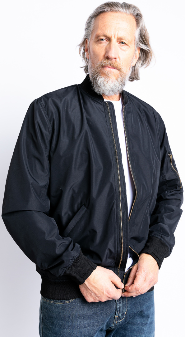 John Doe Flight Motorcycle Textile Jacket black M Figure 8