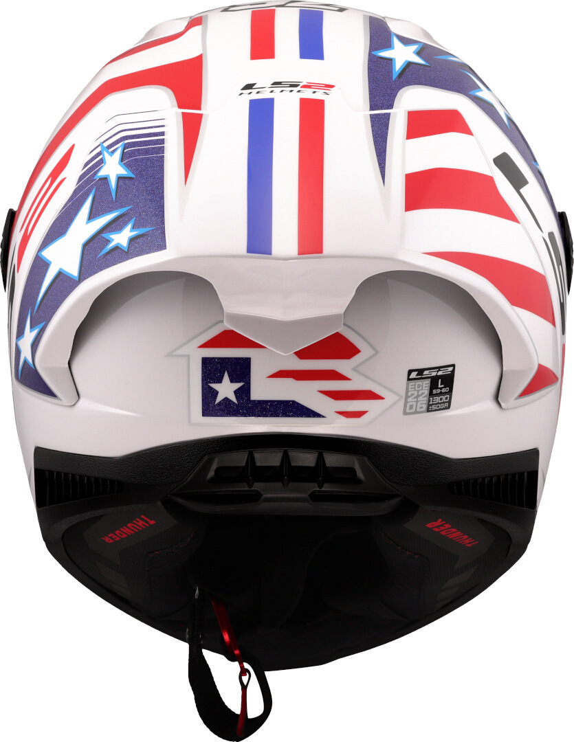LS2 FF805 Thunder GP Baz Replica Carbon Casque S (55/56) Figure 4