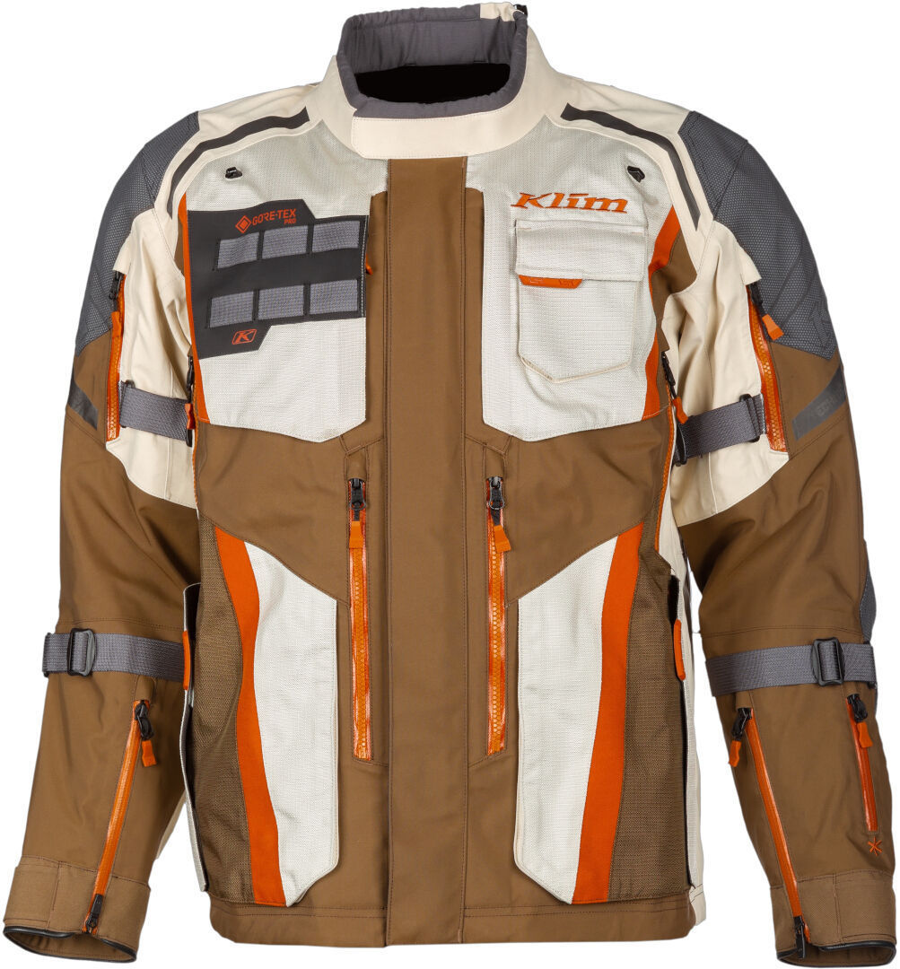 Klim Badlands Pro 2023 Motorcycle Textile Jacket brown/beige S Figure 5