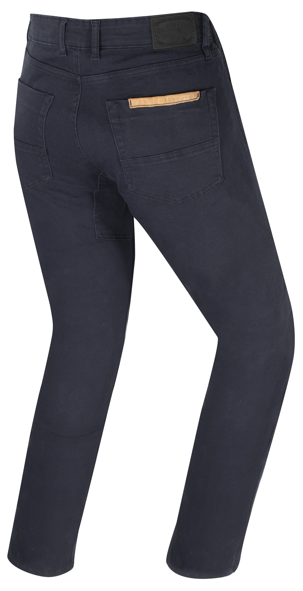 HolyFreedom 5 Pockets Motorcykel Jeans Mörkblå 32/33 Figur 2