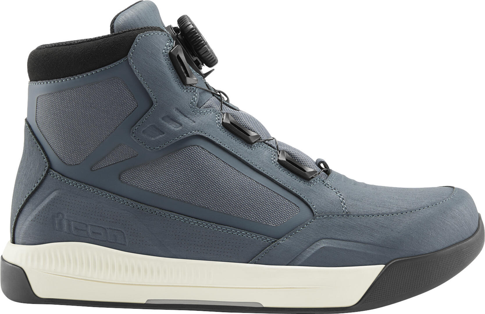 Icon Patrol 3 WP waterproof Motorcycle Boots grey/black 43 Figure 3