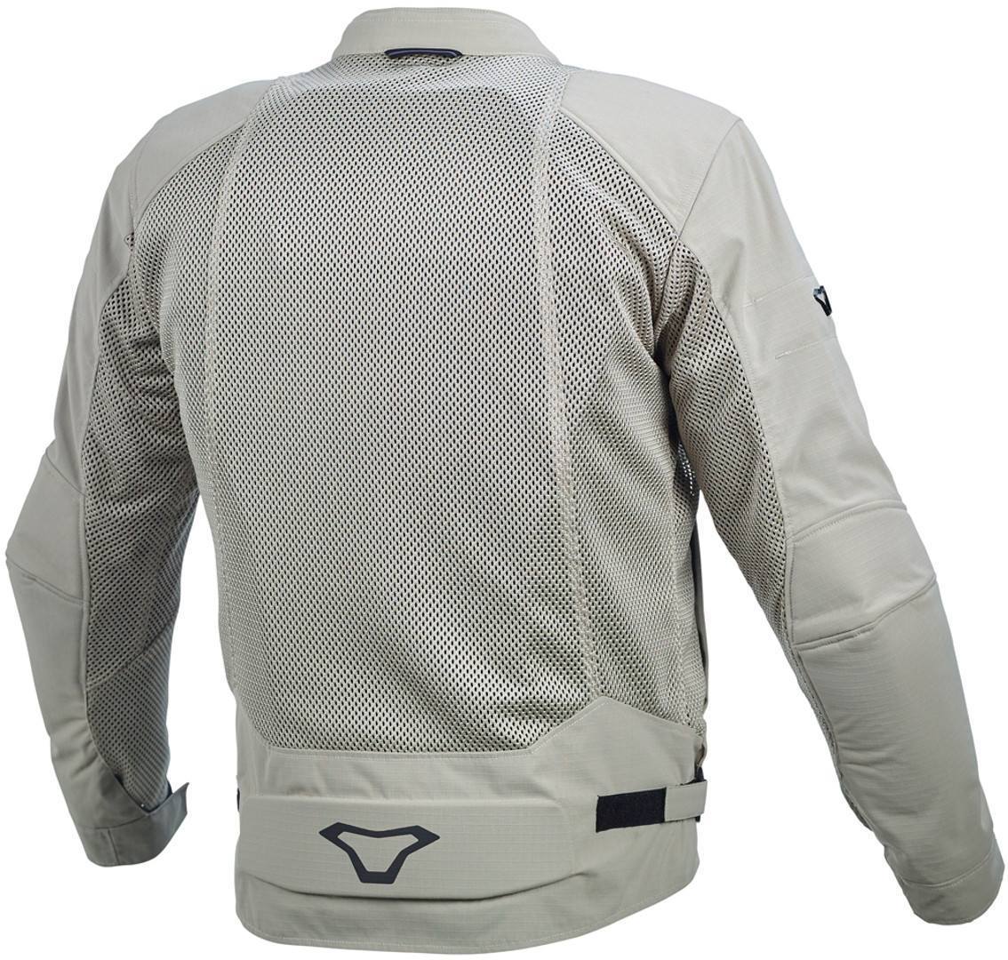 Macna Velocity Motorcycle Textile Jacket light grey L Figure 2