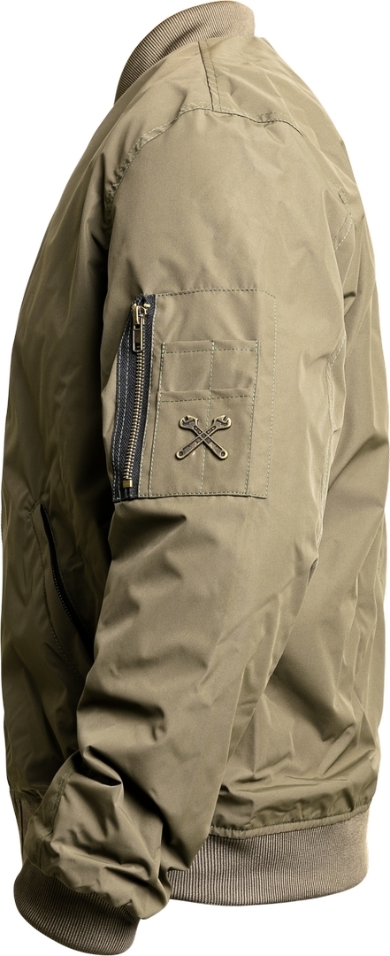 John Doe Flight Motorfiets textiel jas Olive M Figuur 5