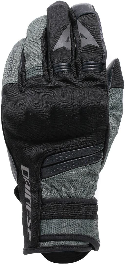 Dainese Teyde Gore-Tex vattentäta motorcykel handskar svart/grön 2XL Figur 1