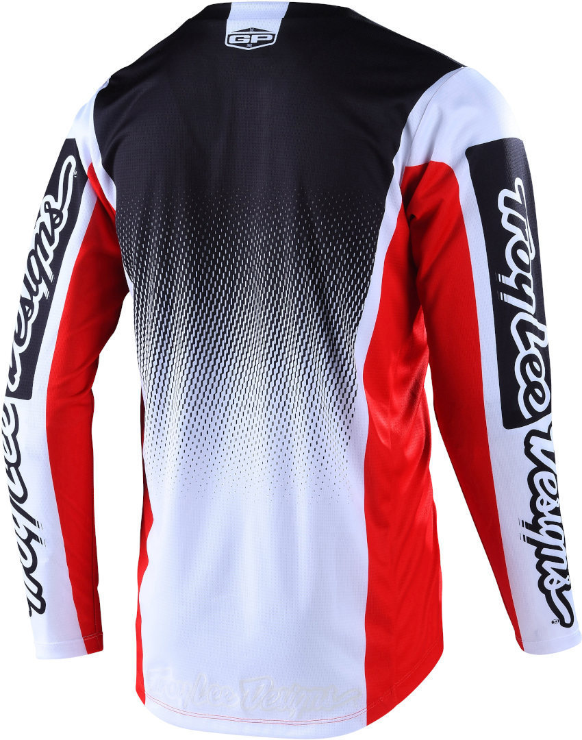 Troy Lee Designs GP Gear Icon Tricou de motocross roșu S Figura 2