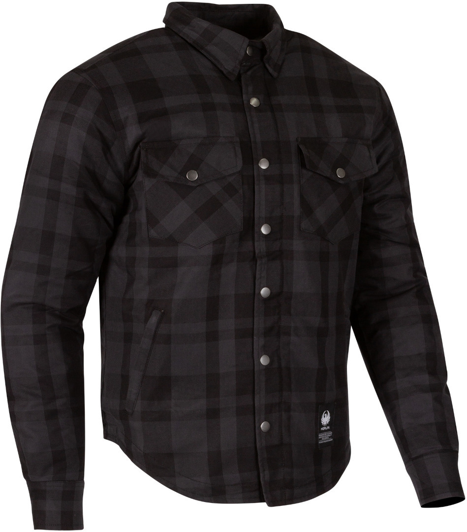 Merlin Axe Hydro Kevlar Camicia da moto impermeabile grigio L Figura 4