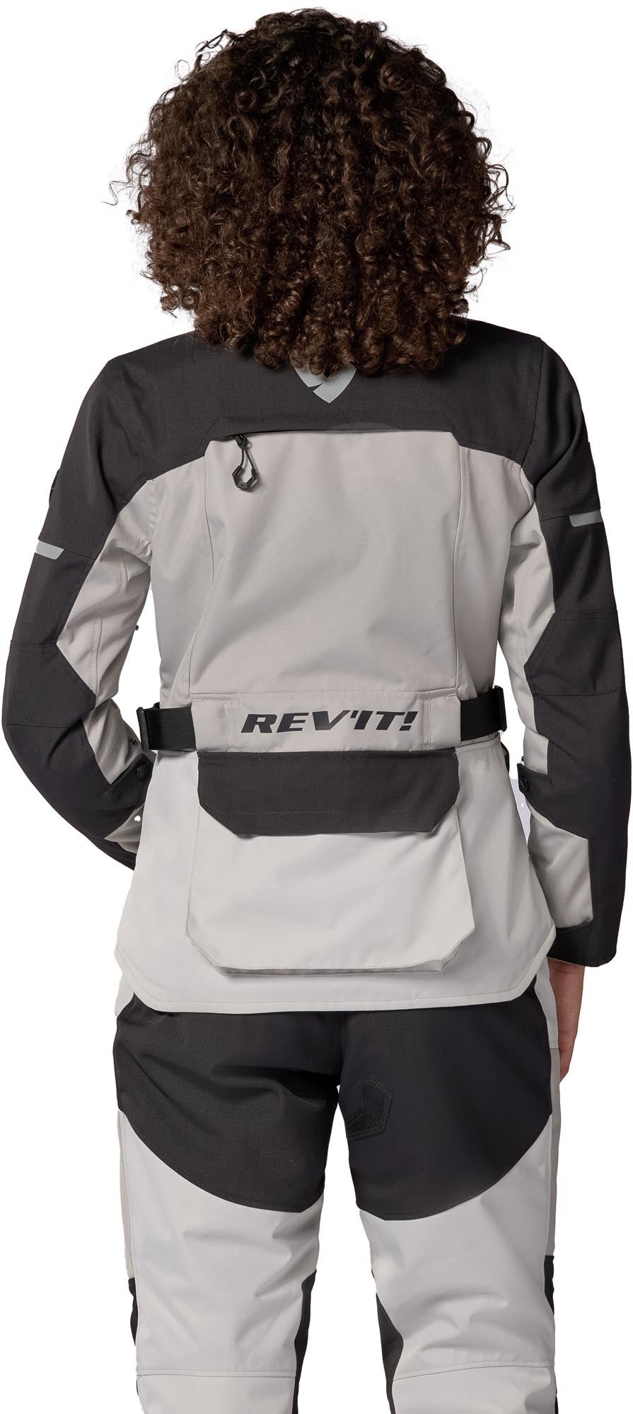 Revit Outback 5 H2O waterproof Ladies Motorcycle Textile Jacket silver/black 46 Figure 4