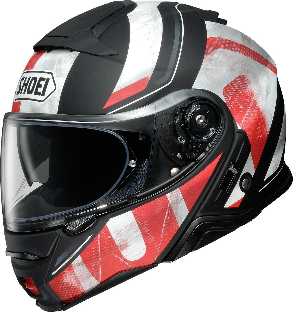 Shoei Neotec 2 Jaunt Cască Negru/Alb/Roșu XXS (51/52) Figura 1
