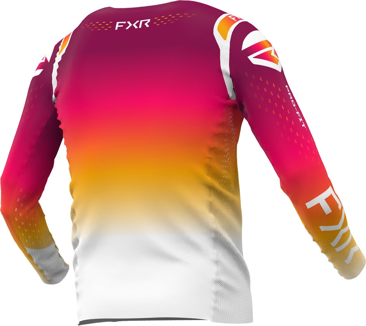 FXR Helium 2023 Motorcross jersey roze/wit 3XL Figuur 2