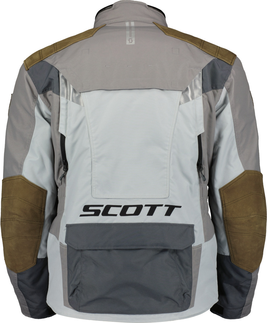 Scott Dualraid Dryo Motorrad Textiljacke hellgrau/dunkelgrau S Abbildung 2