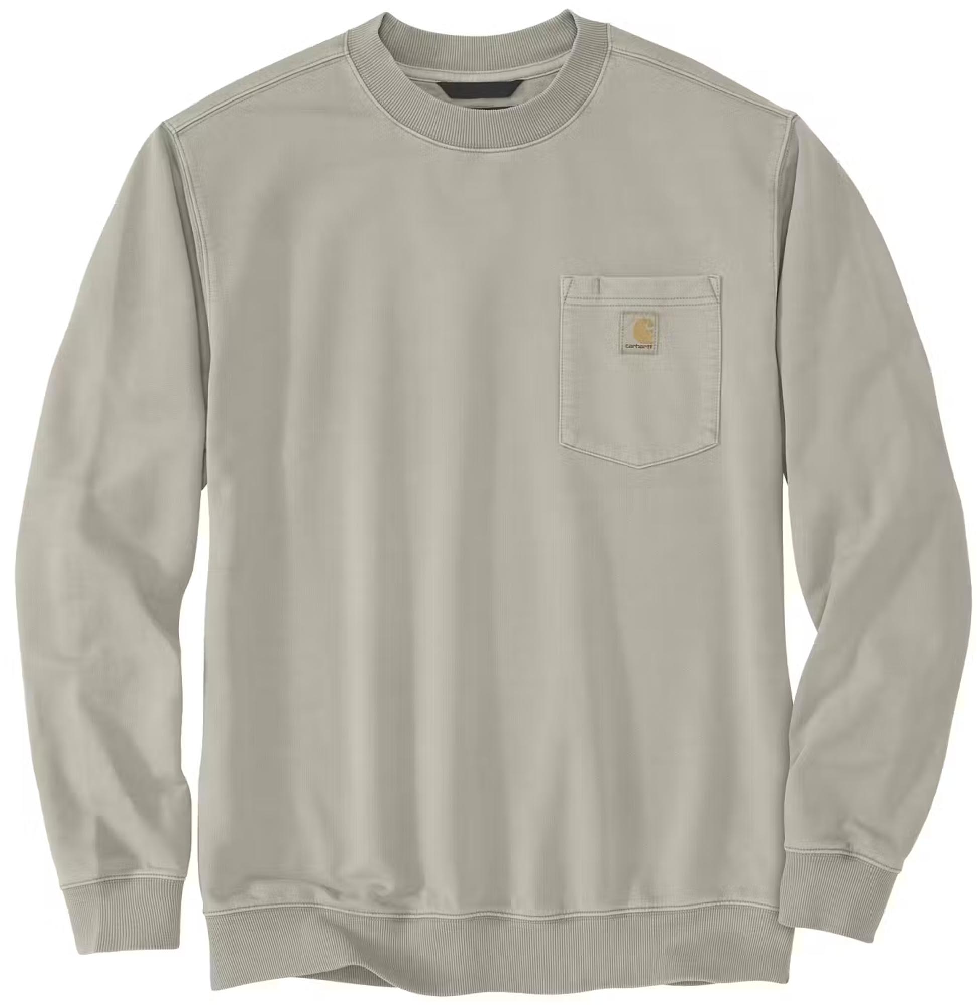 Carhartt Durham Garment Dyed Crewneck Sweat greige L Figure 1