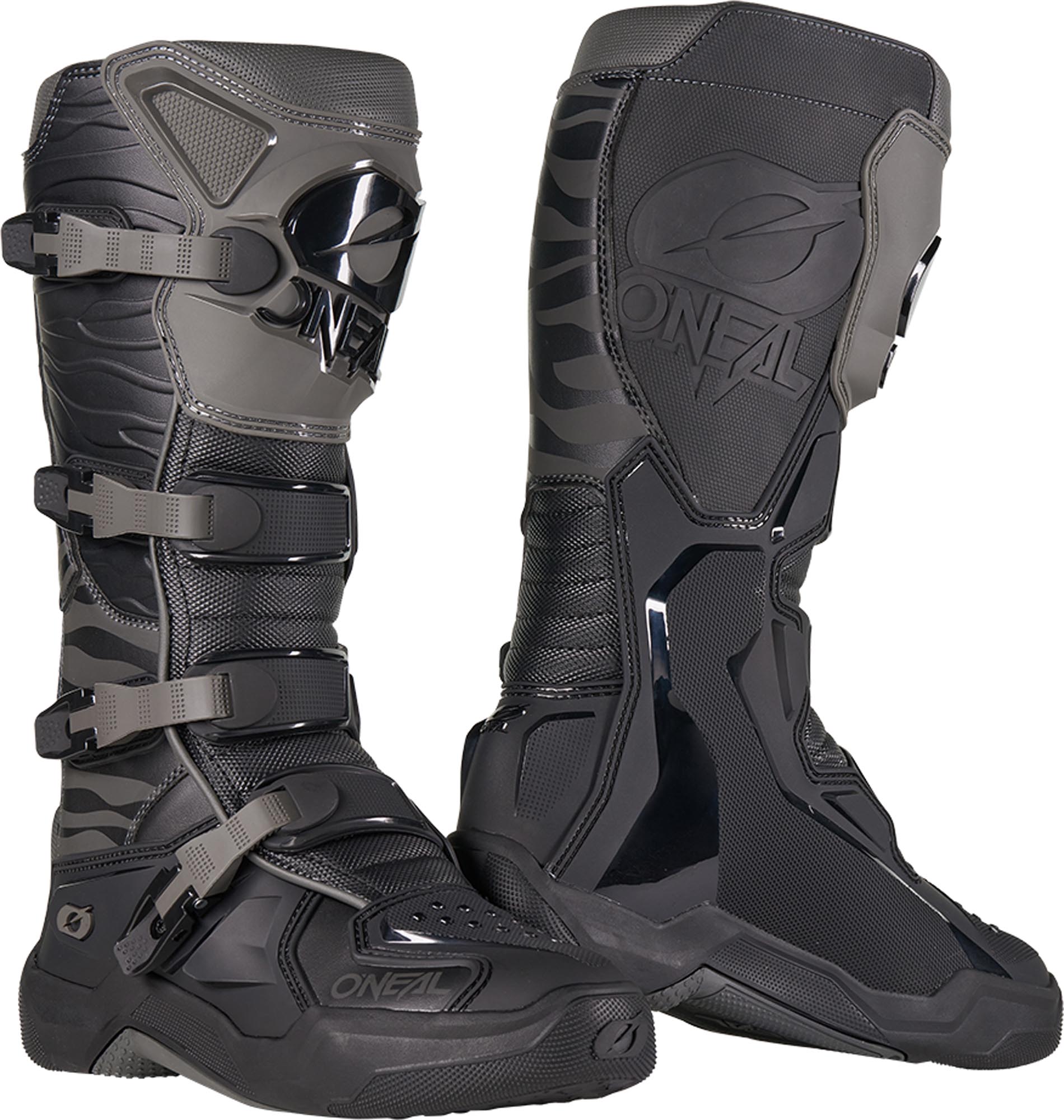 Oneal 3SRS Zebra Motocrosslaarzen zwart/grijs 46 Figuur 4