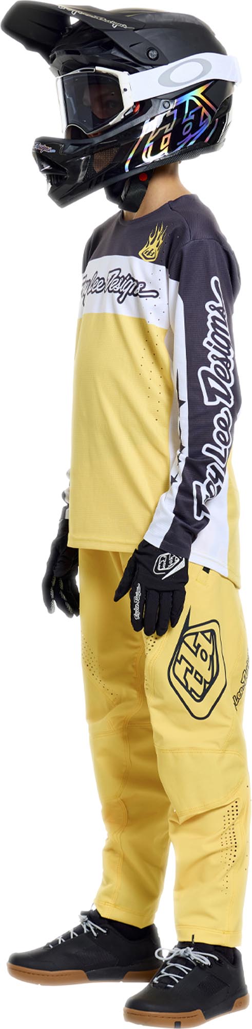 Troy Lee Designs Sprint Pro Mono Pantaloni da bicicletta per giovani giallo 22 Figura 11