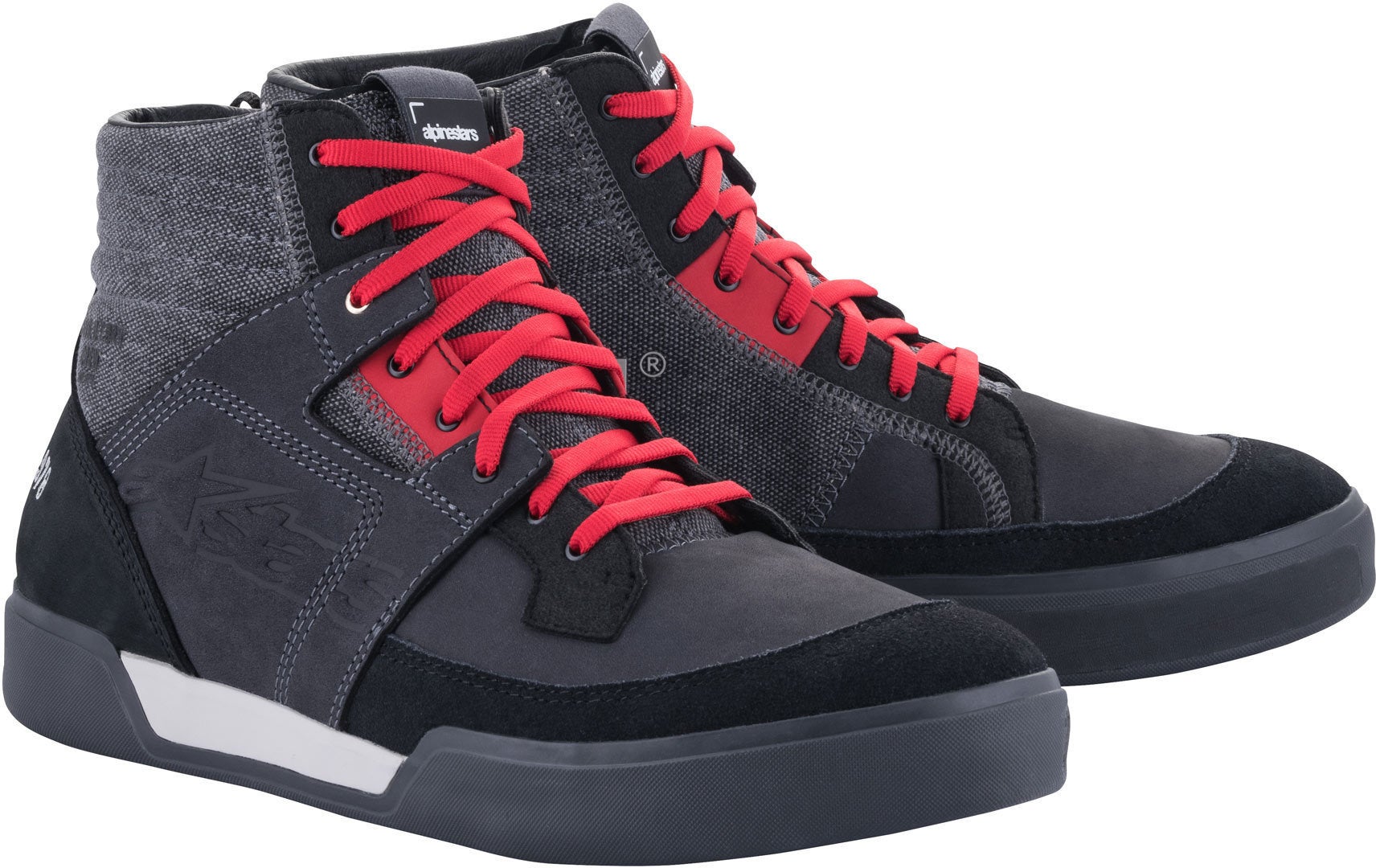 Alpinestars AS-DSL Akio Motorradschuhe grau/rot 8,5 (41) Abbildung 1