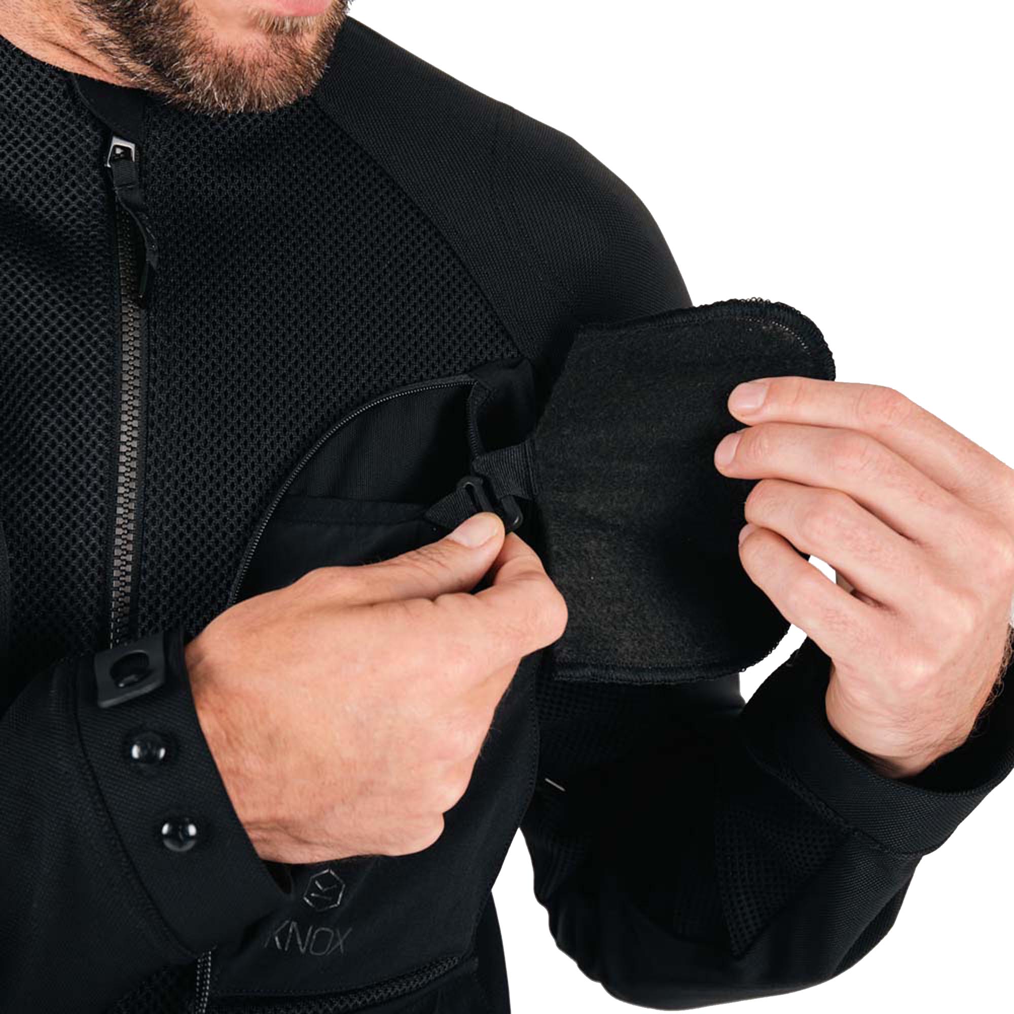 Knox Tor Motorcycle Protector Jacket black 5XL Figure 8