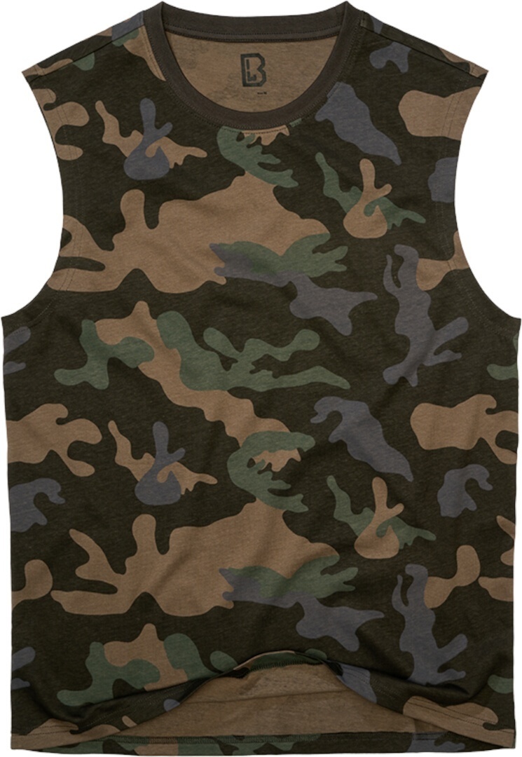 Brandit Tricou fără mâneci Camuflaj întunecat S Figura 1