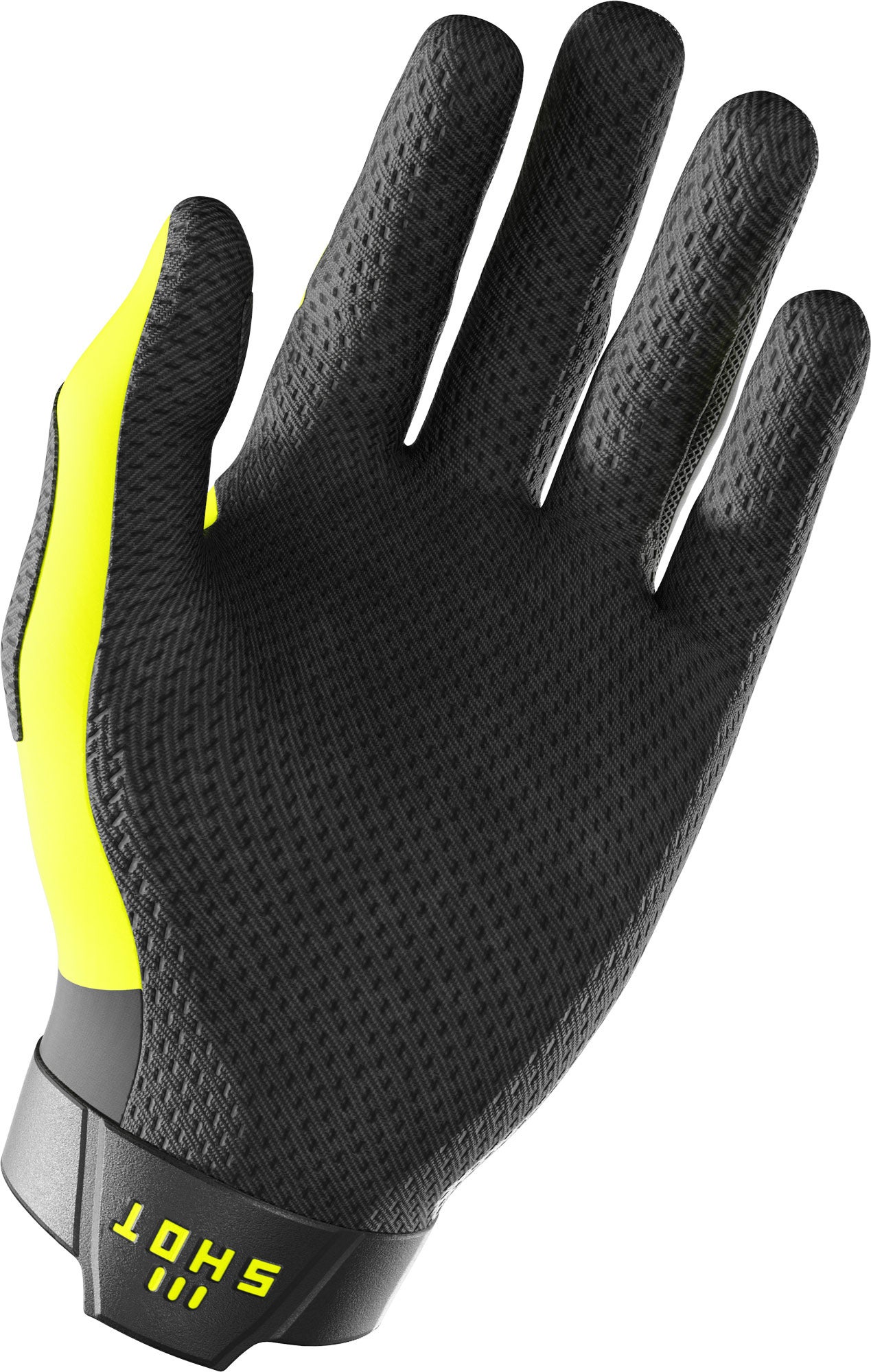 Shot Lite Pro Motorcross handschoenen Geel 10 Figuur 2