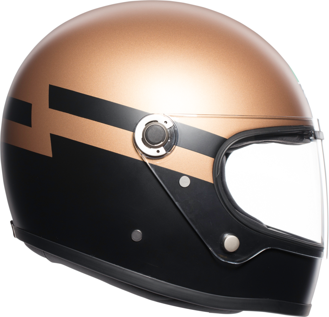 AGV Legends X3000 Superba Helm schwarz/gold MS (56) Abbildung 2