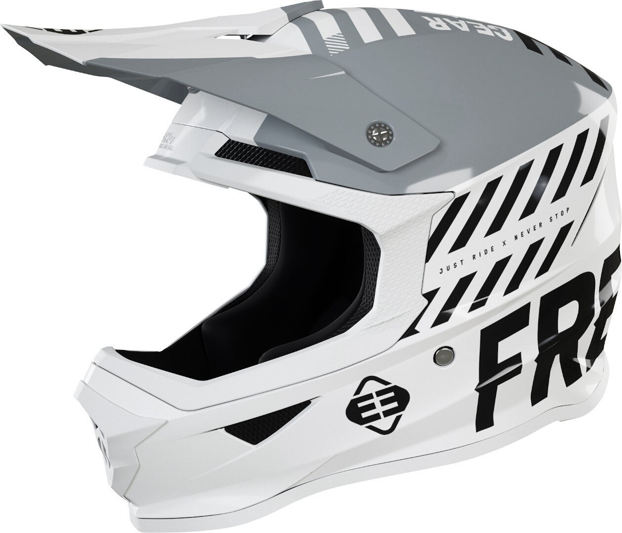 Freegun XP4 Danger Motokrosová přilba bílá/černá M (57/58) Obrázek 1