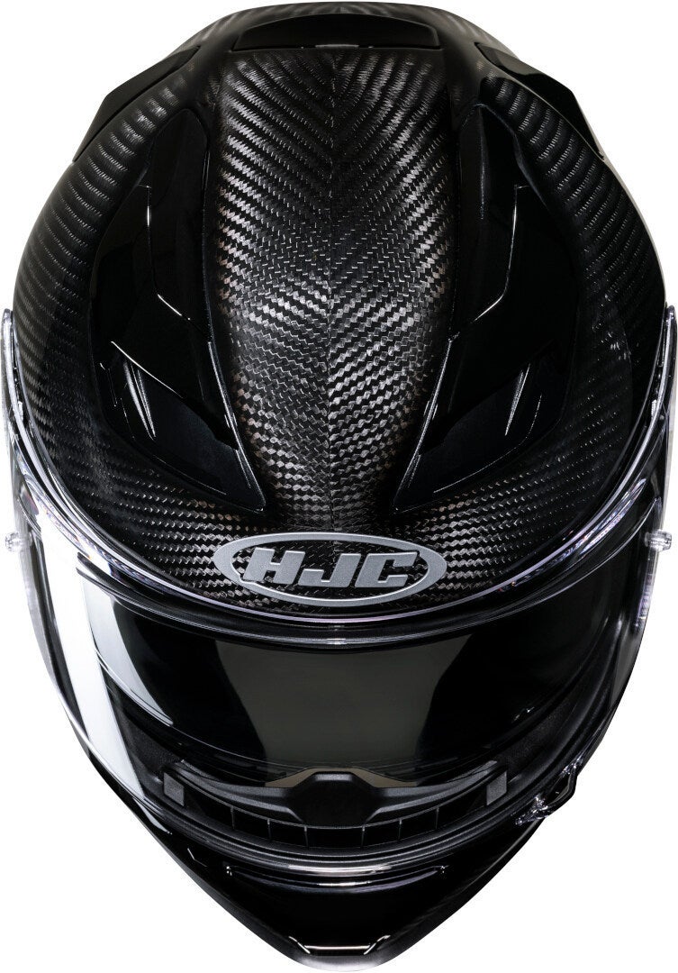 HJC F71 Carbon Solid Hjelm Sort XXL (62/63) Figur 2