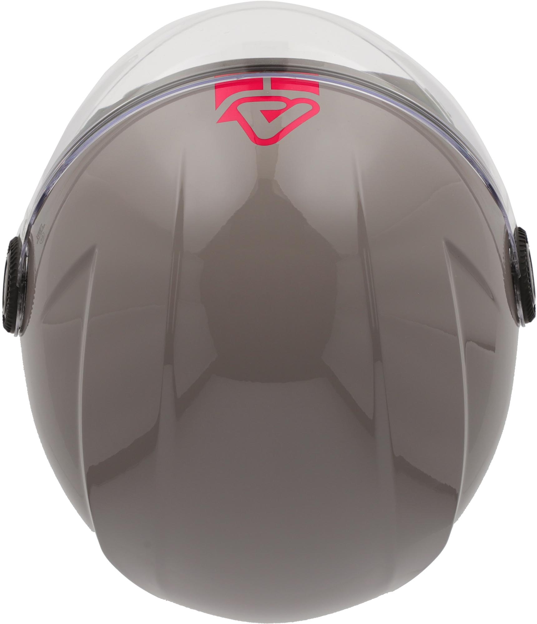 Acerbis Brezza Casco Jet grigio/marrone XL (60/61) Figura 5
