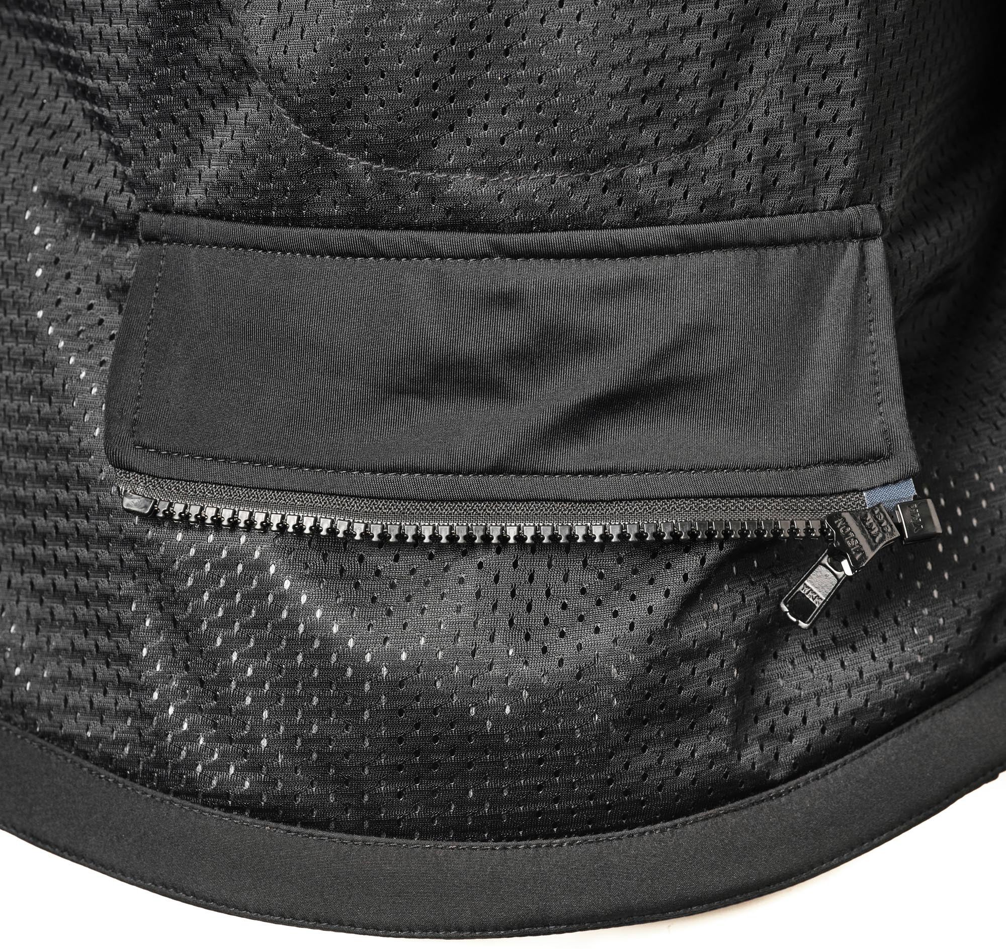 GMS Falcon Neo Veste textile moto imperméable Bleu marine XL Figure 8