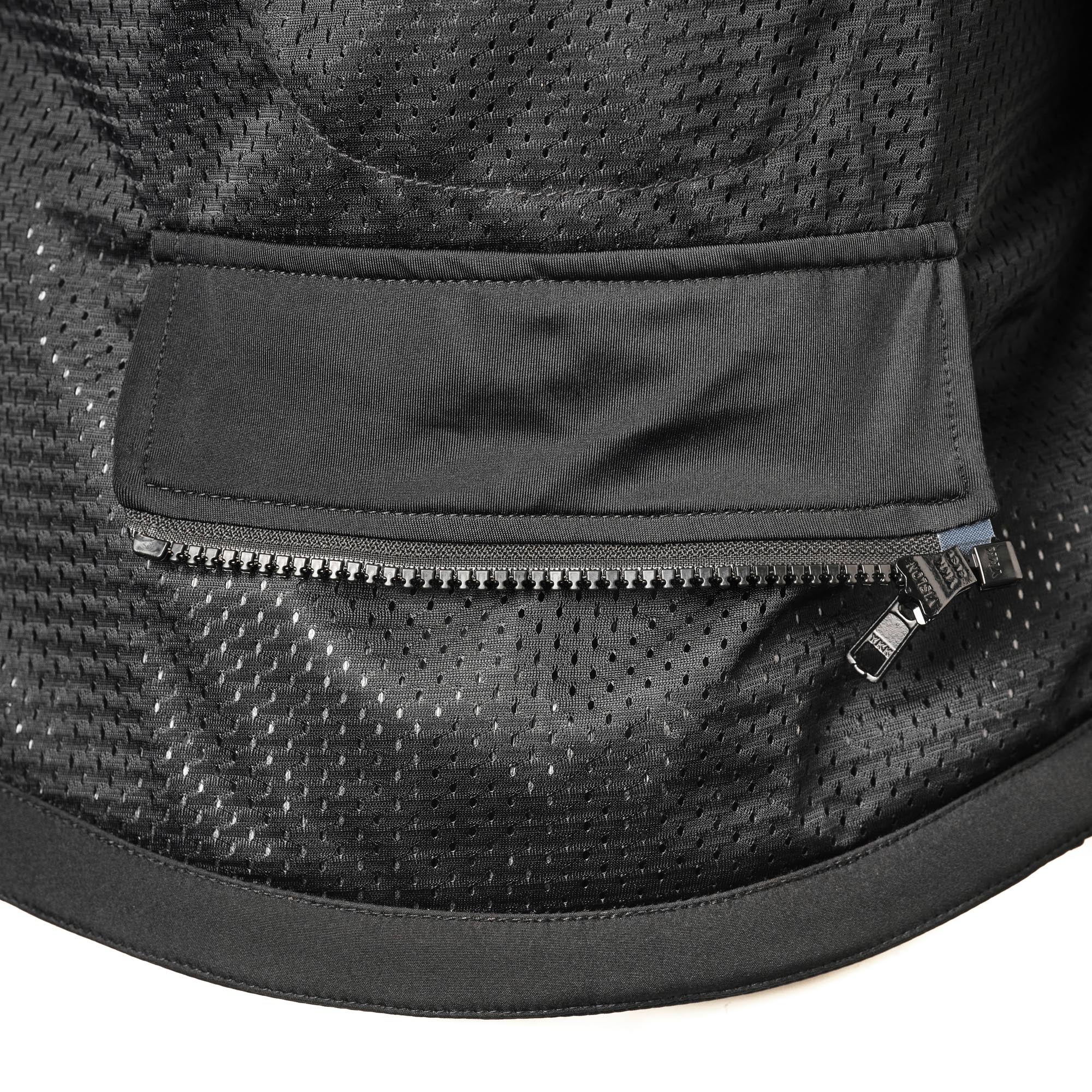 Side view of GMS Falcon Neo waterproof Motorcycle Textile Jacket