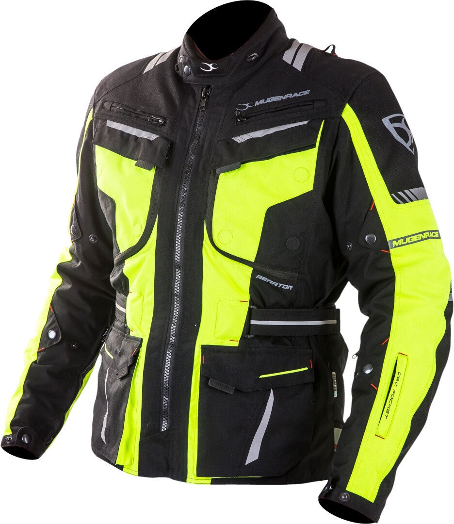 MUGENRACE Aerator waterproof Motorcycle Textile Jacket S Figure 2